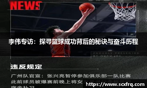 李伟专访：探寻篮球成功背后的秘诀与奋斗历程
