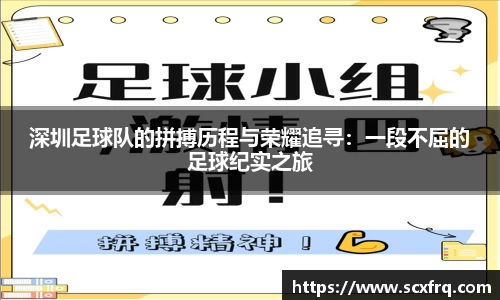 深圳足球队的拼搏历程与荣耀追寻：一段不屈的足球纪实之旅